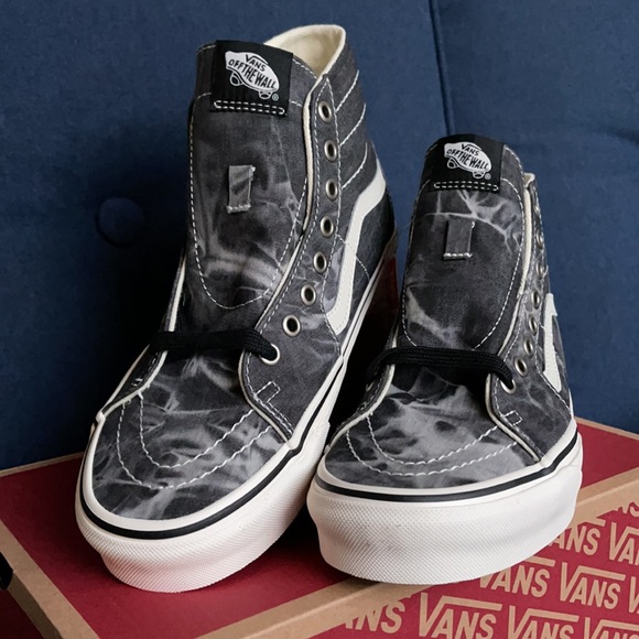 Vans Sk8-Hi Tapered Denim Destroy MENS - Picture 8 of 16